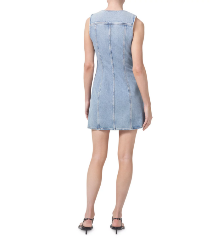 AGOLDE Trina Denim Dress MSRP $248