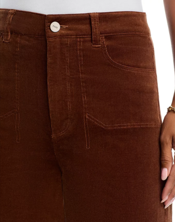 PAIGE Anessa Corduroy High Rise Jeans MSRP $259