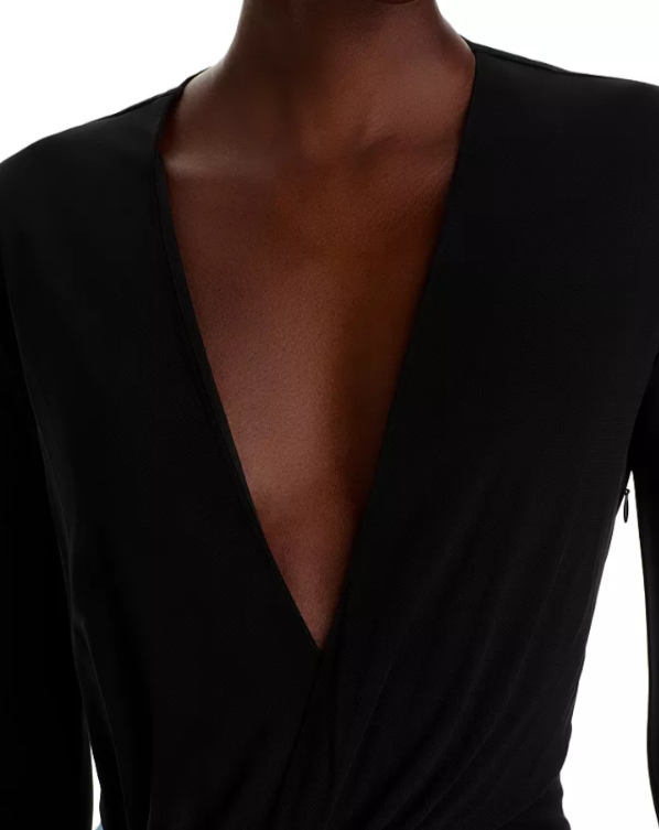 Victoria Beckham Long Sleeve Jersey Gown MSRP $1850 Size 10 # 1B 2711 New