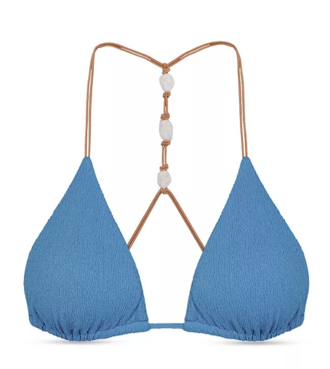 ViX Paula Hermanny Firenze T Back Bikini Top MSRP $158