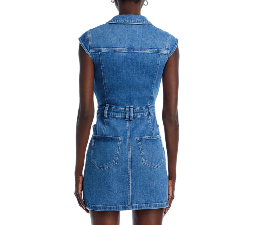 PAIGE Jaxsyn Denim Dress MSRP $259