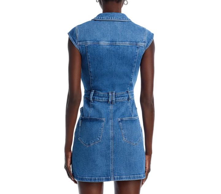 PAIGE Jaxsyn Denim Dress MSRP $259