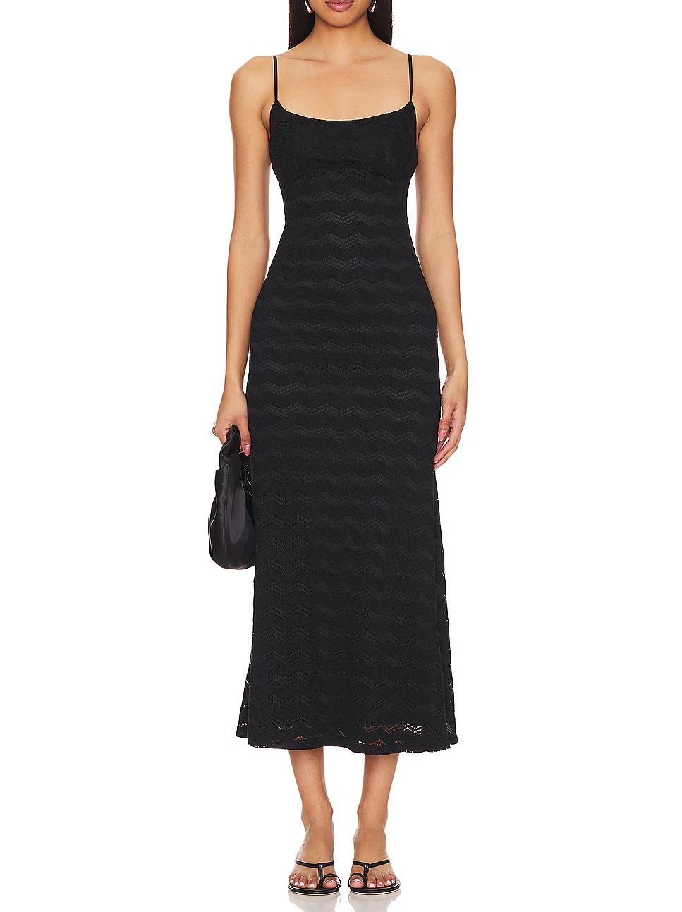 Bardot Adoni Zig Zag MIDI Dress MSRP $119