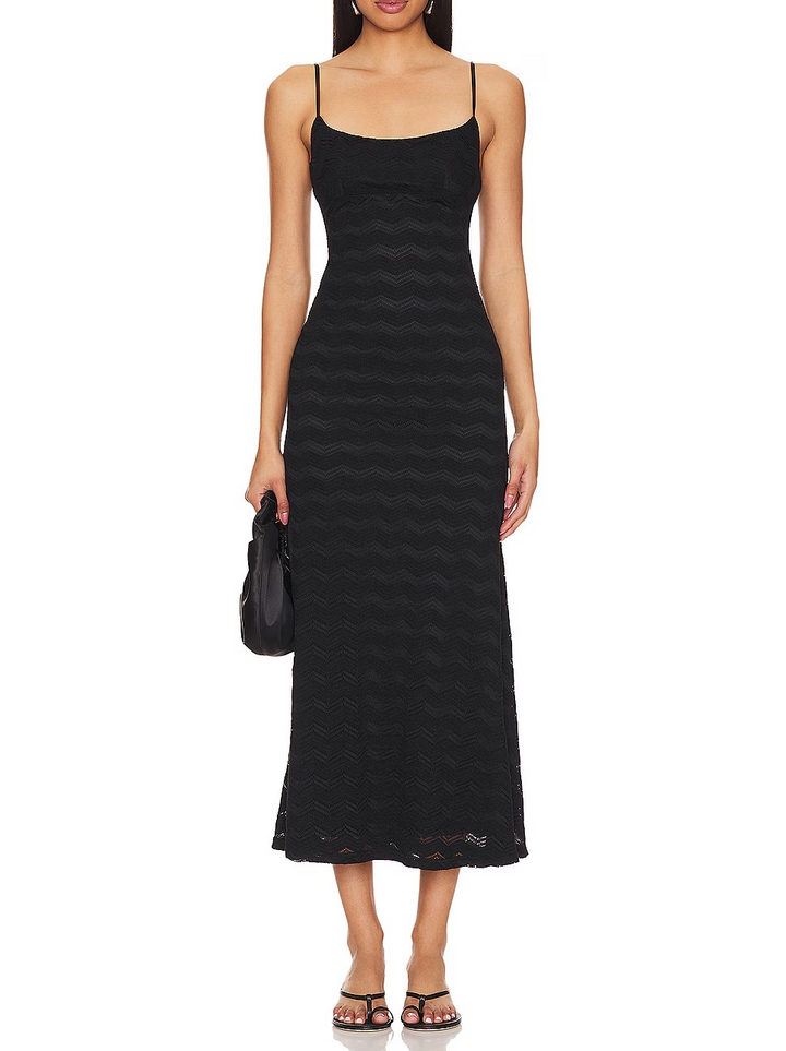 Bardot Adoni Zig Zag MIDI Dress MSRP $119
