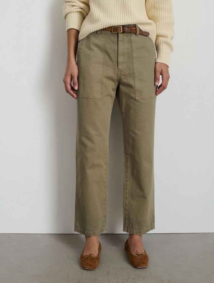 Alex Mill Neil Herringbone Straight Pants MSRP $155