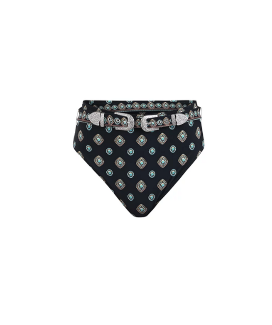 L'AGENCE Vanessa South Western Belted High Waisted Bottom MSRP $256