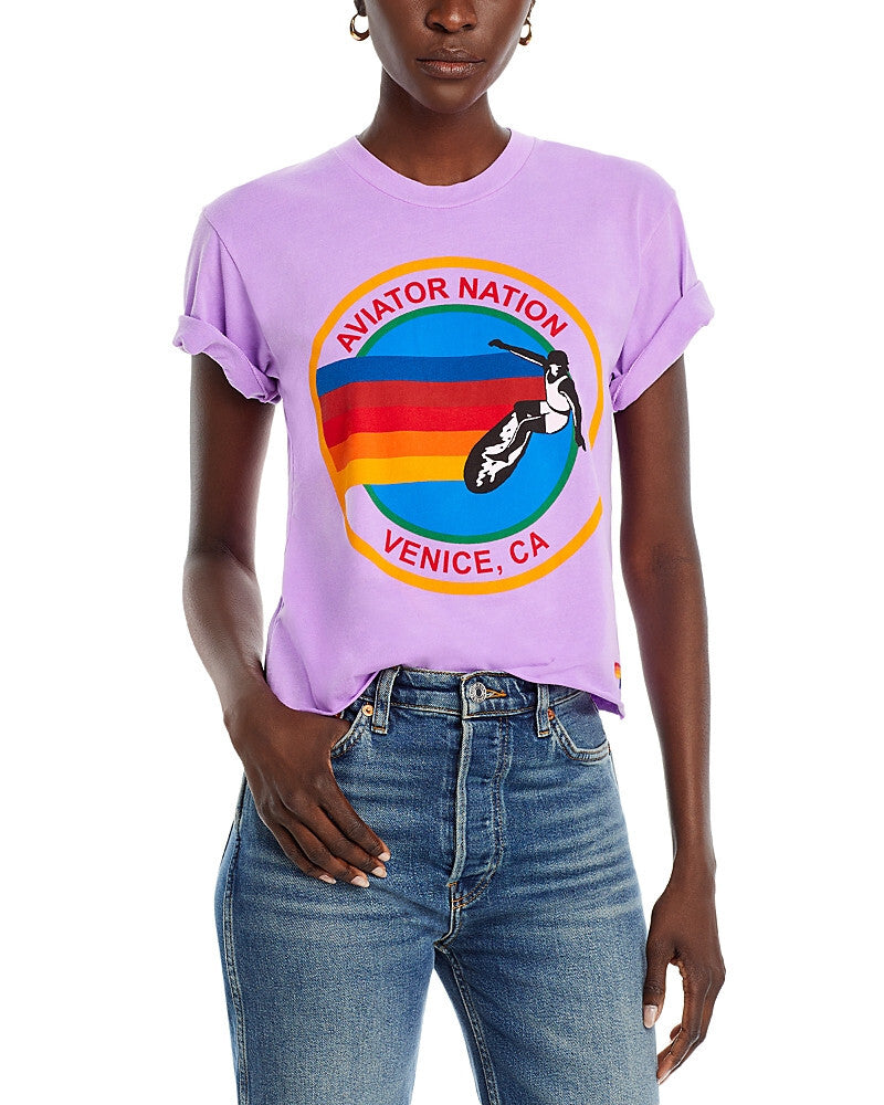 Aviator Nation Logo Graphic Tee MSRP $83