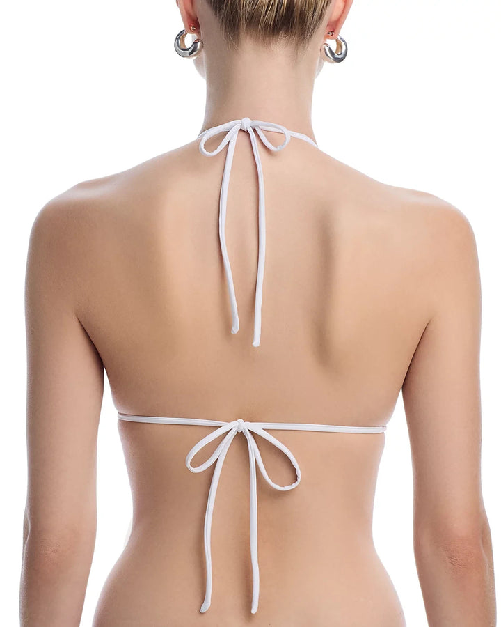 Peixoto Lexi Triangle Bikini Top MSRP $80