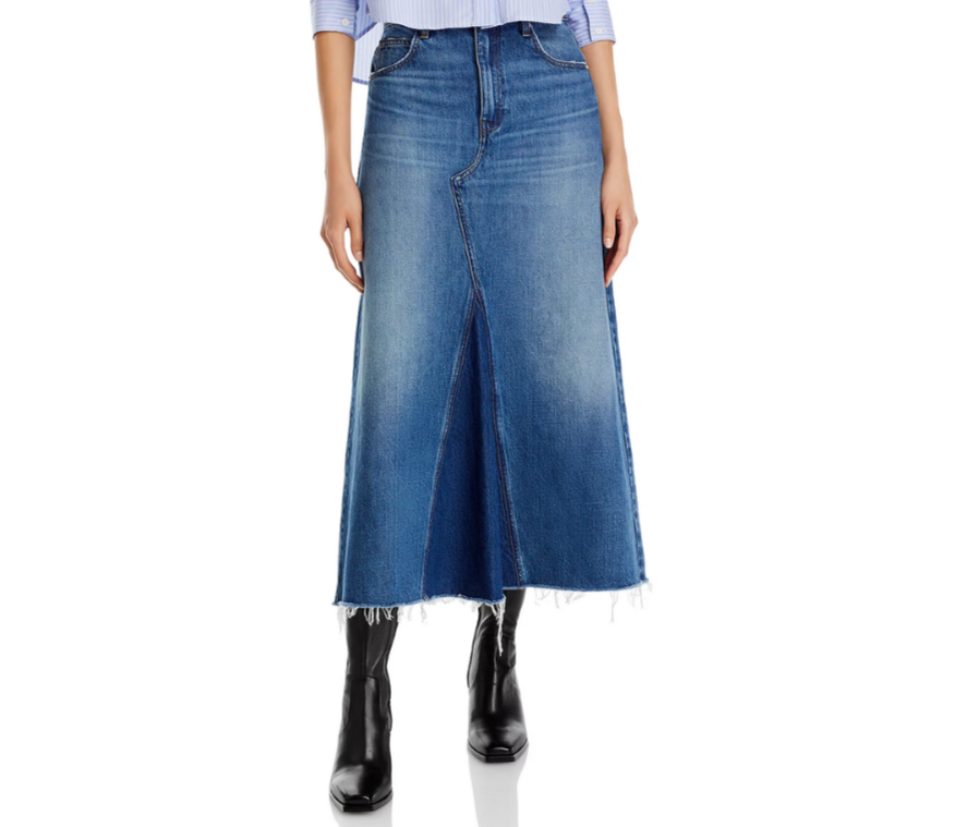 FRAME The Dorothy Denim Skirt MSRP $268