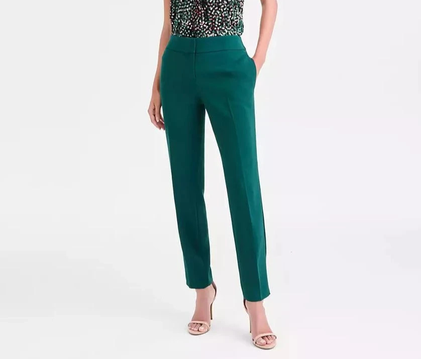 Kasper Women's Stretch Crepe Slim Leg Pant MSRP $79