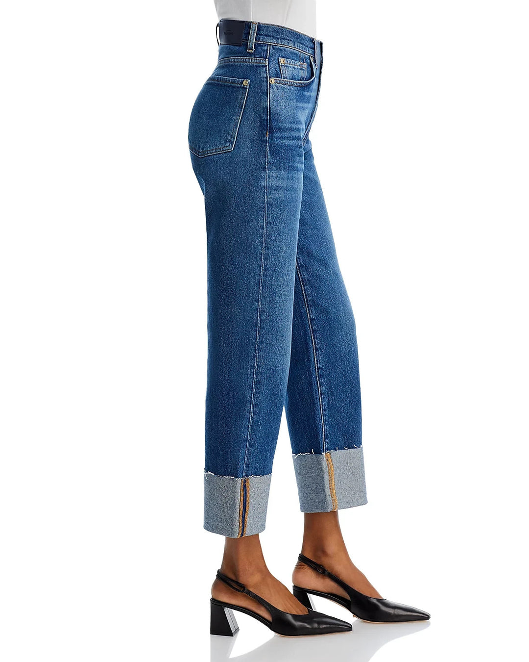 7 For All Mankind Logan High Rise Ankle Stovepipe Jeans MSRP $208