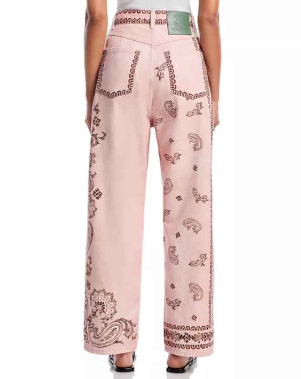 Alémais Akia High Rise Straight Jeans MSRP $390