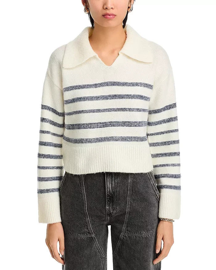 STEVE MADDEN Esther Striped Sweater MSRP $89