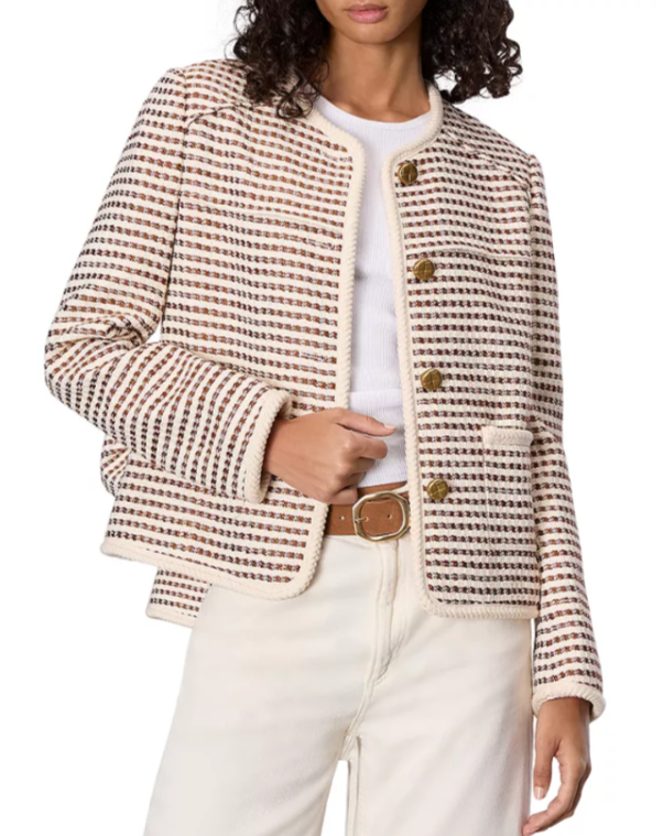 rag & bone Mirabelle Tweed Jacket MSRP $598