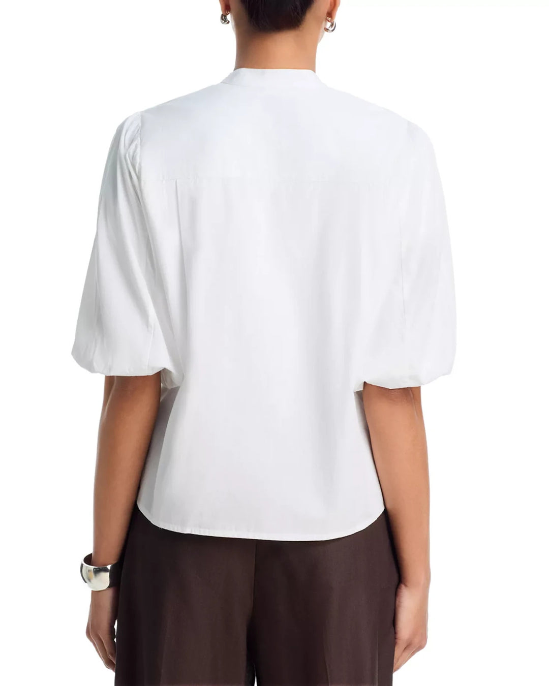 Essentiel Antwerp Embroidered Puffed Sleeve Blouse MSRP $285