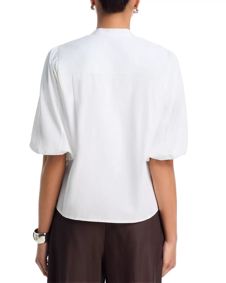 Essentiel Antwerp Embroidered Puffed Sleeve Blouse MSRP $285