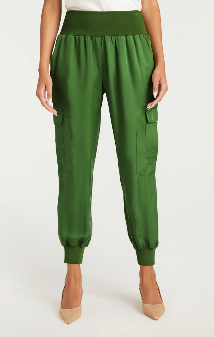 Cinq à Sept Giles High-Waist Jogger Pants MSRP $265