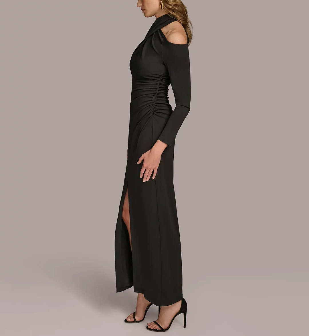 Donna Karan New York Cold-Shoulder Gown MSRP $219