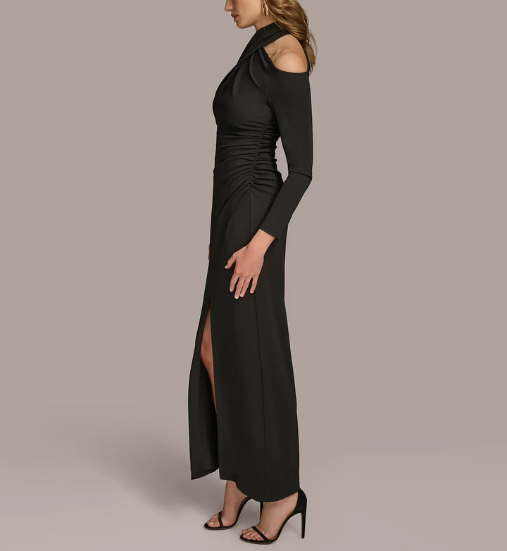 Donna Karan New York Cold-Shoulder Gown MSRP $219