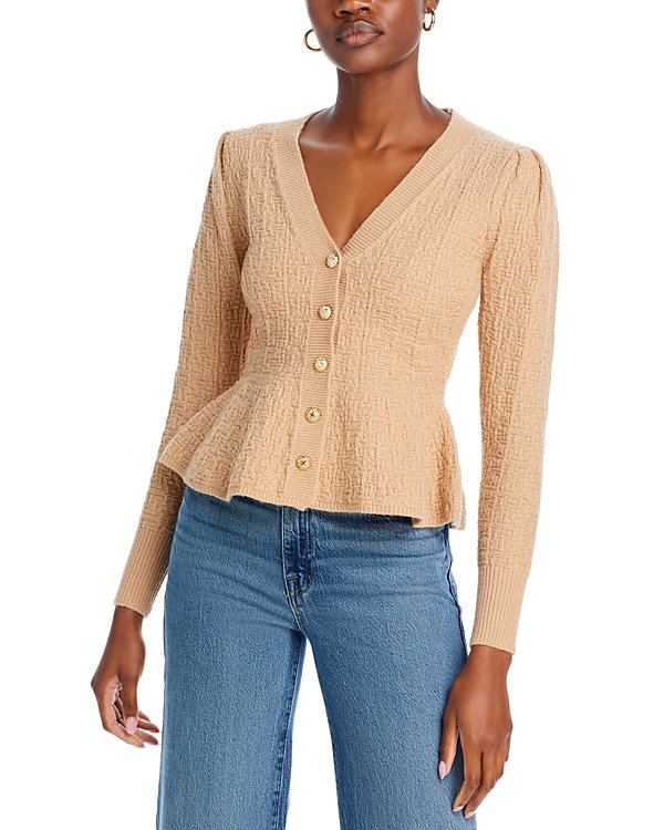 Line & Dot Amina Peplum Cardigan MSRP $95