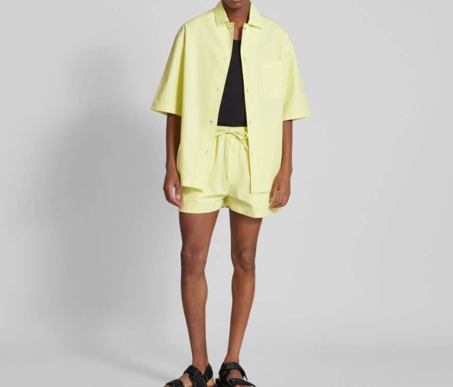 Nanushka Voley Poplin Short MSRP $345