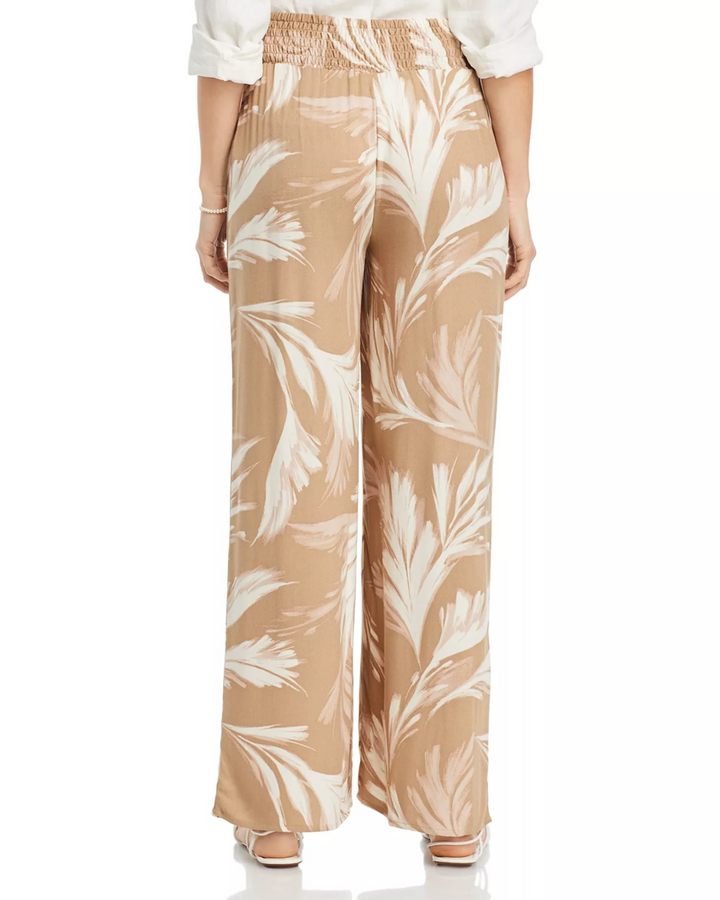 Cupio Printed Smock Waist Pants MSRP $69
