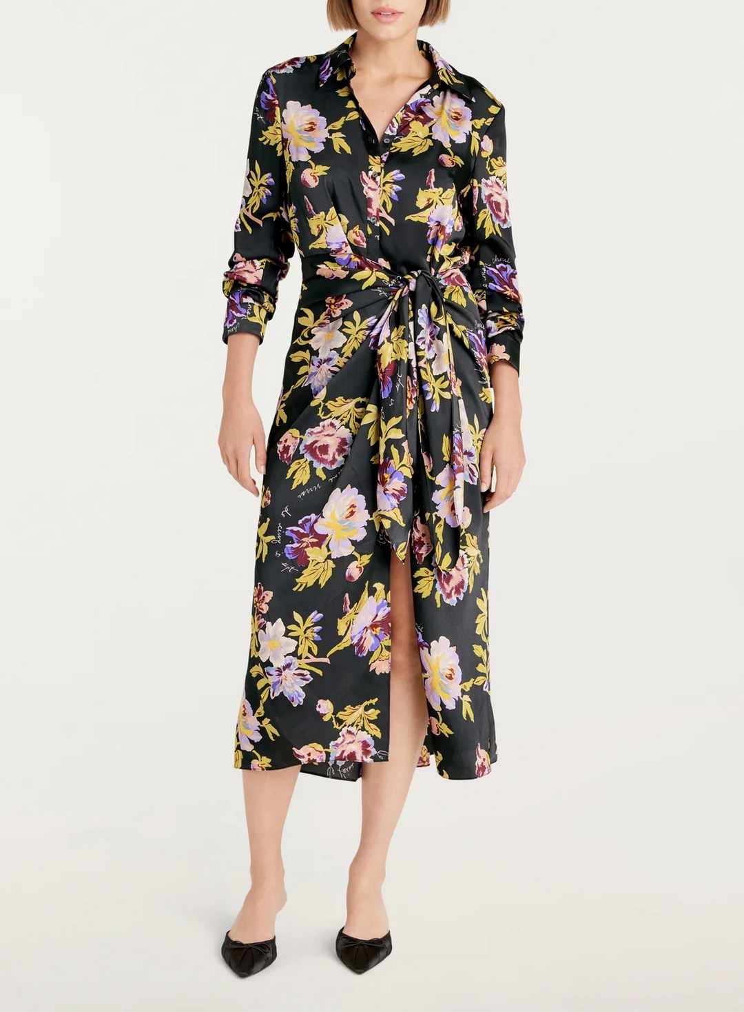 Cinq à Sept Brigitte Floral Jacey Dress MSRP $495