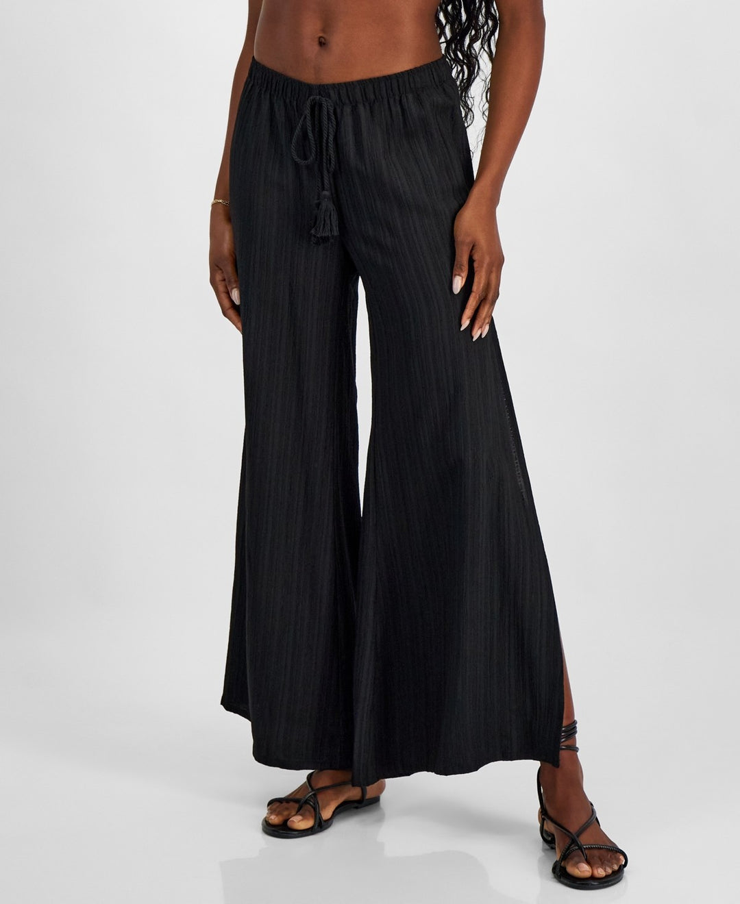 J Valdi Cancun Wide-Leg Swim Cover-up Pants MSRP $70