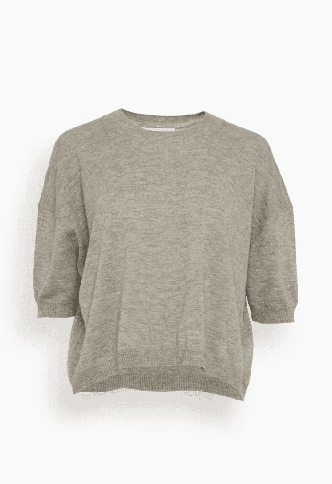 Vanessa Bruno Taupe Deliah Knit Top MSRP $245
