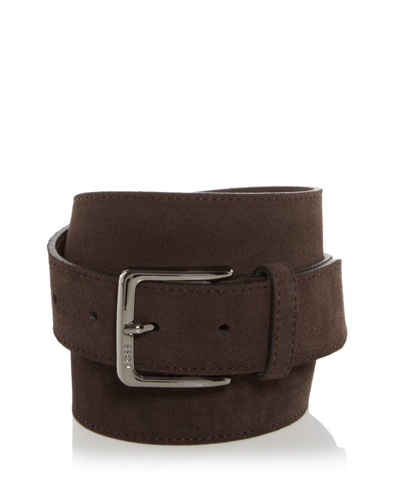 Boss Men's Ronnie Suede Belt MSRP $80