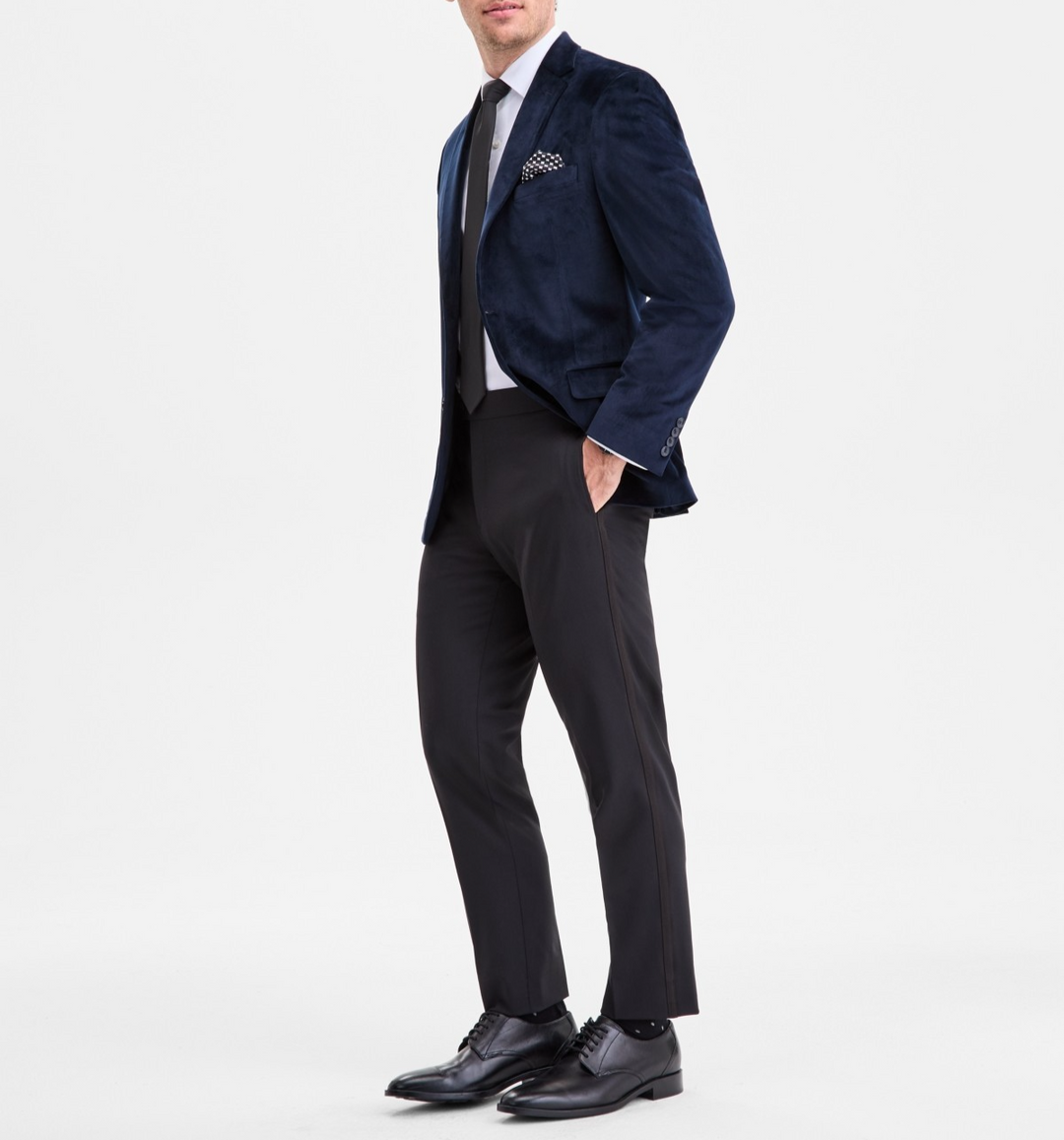 Bar III Men's Slim-Fit Velvet Sport Coat MSRP $295