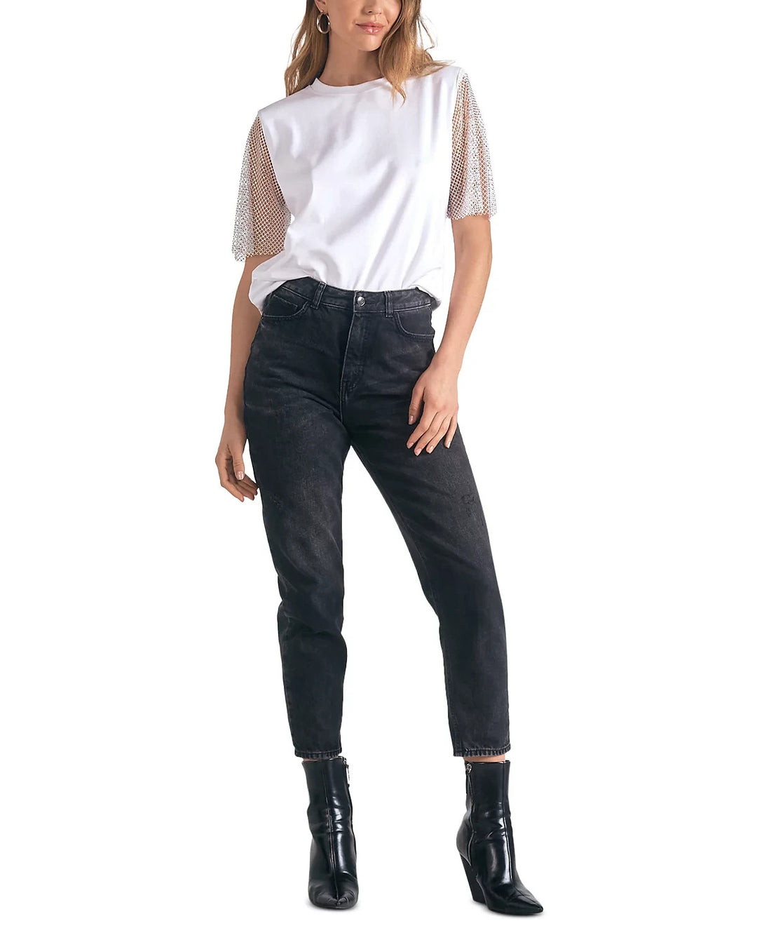 Elan Mesh Sleeve Tee MSRP $95