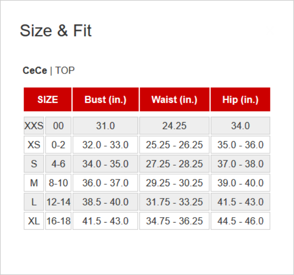 CeCe Collared Split Neck Top MSRP $69