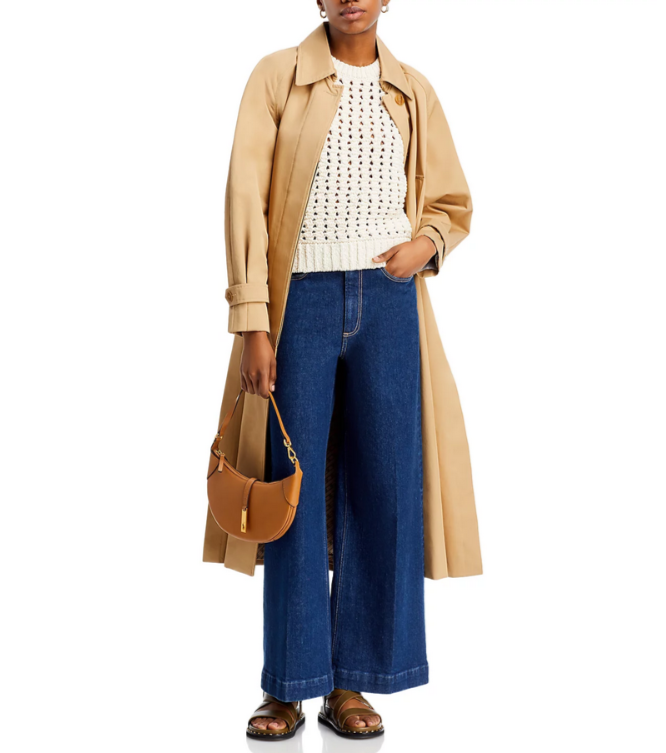 PAIGE Harper Wide Leg Ankle Jeans MSRP $249