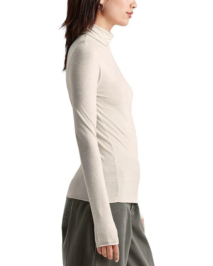 Splendid Bamboo Long Sleeve Turtleneck Tee MSRP $78