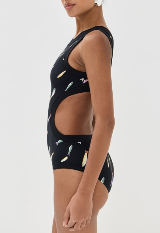 STAUD Dolce One Piece Swimsuit MSRP $230