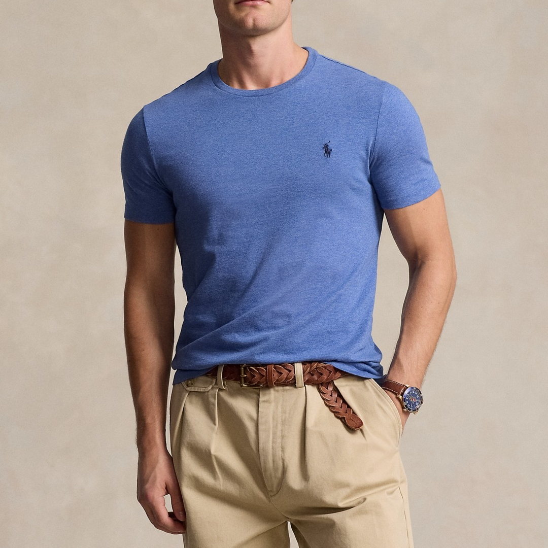 Polo Ralph Lauren Classic Fit Jersey Crew Neck T-Shirt MSRP $55