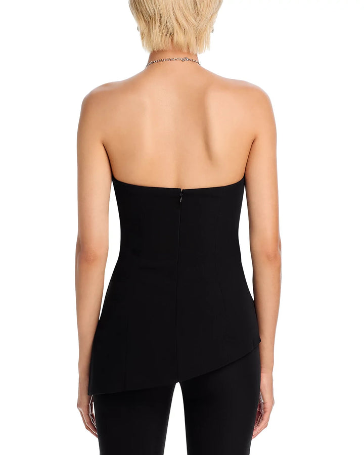 Bardot Cosmos Asymmetrical Strapless Top MSRP $99
