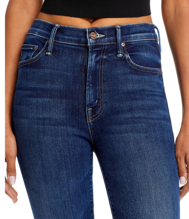 MOTHER The Insider High Rise Ankle Jeans MSRP $238