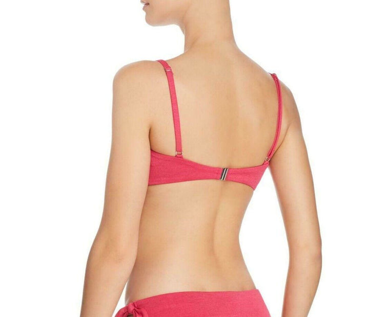 MINKPINK Lola Tie-Front Bandeau Bikini Top