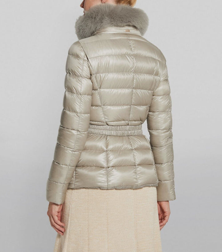 Herno Fur Trim Claudia Padded Jacket