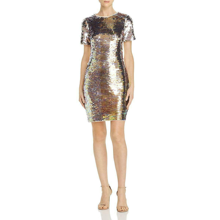 Aidan by Aidan Mattox Sequin Sheath Dress