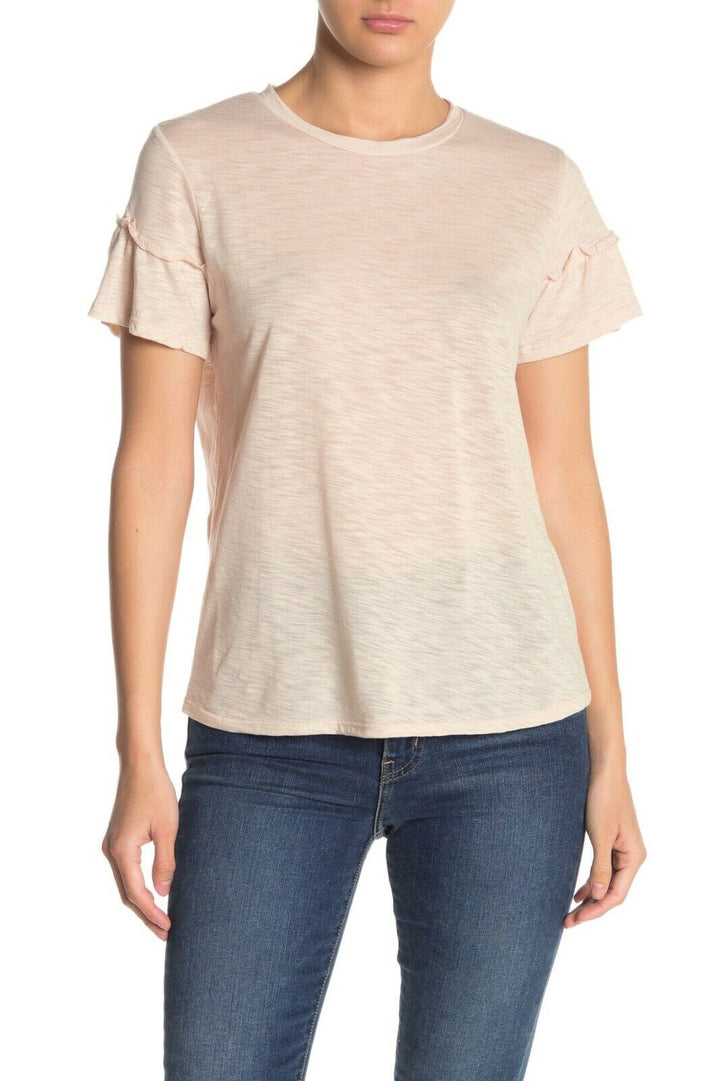 Elan Plus Plus Ruffle-Sleeve Tee