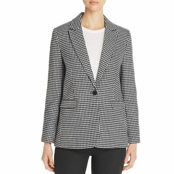 MKT Studio Venetia Houndstooth Blazer