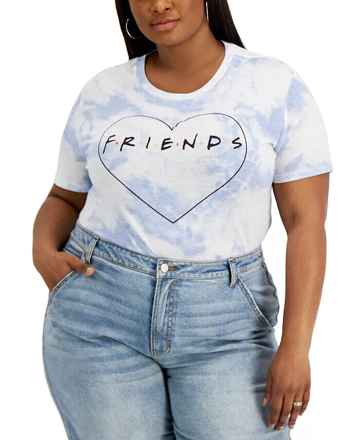 Love Tribe Trendy Plus Size Friends-Graphic T-Shirt