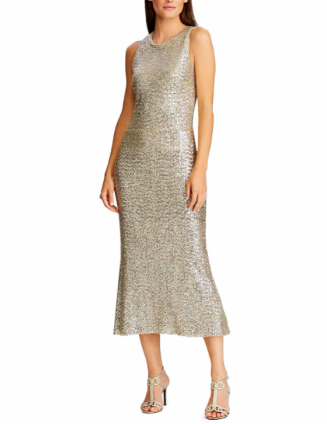 Lauren Ralph Lauren Sequined Midi Dress