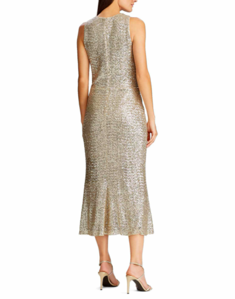 Lauren Ralph Lauren Sequined Midi Dress