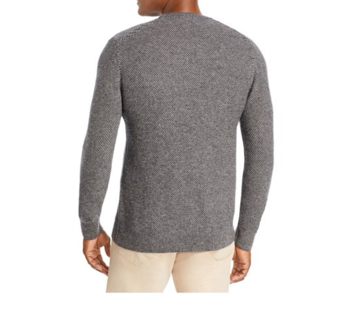 Bloomingdale Wool Cashmere Honeycomb Sweater