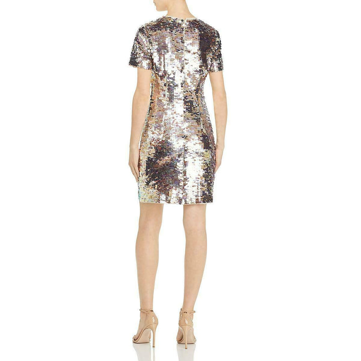 Aidan by Aidan Mattox Sequin Sheath Dress