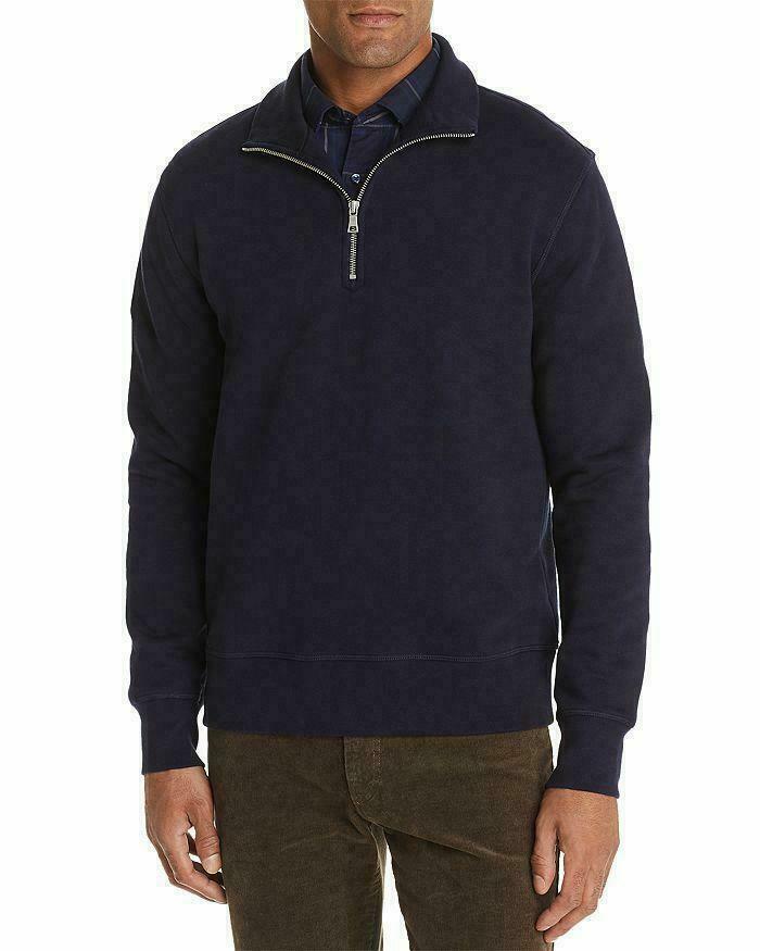 The Men's Store Half-Zip Fleece Sweatshirt